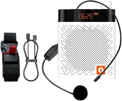 Wireless Voice Amplifier with UHF Wireless Microphone - Portable Bluetooth Speaker for Teachers, Fitness Instructors, Tour Guides - Rechargeable 3200mAh - Speaker for Classroom, Meetings, Outdoors in Saudi Arabia
