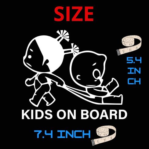 Baby on Board Sign Stickers High Intensity Safety Sign Baby in Car Feet Decal Baby Kids Safety Signs Stickers Kids Safety Warning for Car Bumper Window (Holographic Silver) in Kuwait