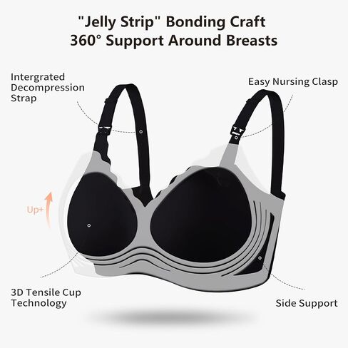 Nursing Bras for Breastfeeding Seamless Maternity Bra Ultra Comfort Pregnancy Sleep Bralette for Women in Saudi Arabia