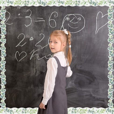 24 قطعة من لوحة نشرة الأوكالبتوس المغناطيسية للفصل الدراسي، حدود للفصل الدراسي، حدود مغناطيسية للمعلمين، شرائط حدود للفصل الدراسي، ديكورات للفصول الدراسية لسبورة السبورة المكتبية، لوحة بيضاء للديكور in Kuwait