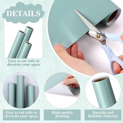 3 Rolls 4 x 12 ft Bulletin Board Roll and 6 Rolls 160 ft Rolled Border Trim Fade Resistant Bulletin Board Paper Bulletin Board Borders for Classroom Back to School Decorations(Morandi) in Saudi Arabia