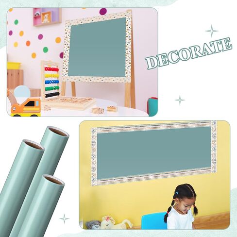 3 Rolls 4 x 12 ft Bulletin Board Roll and 6 Rolls 160 ft Rolled Border Trim Fade Resistant Bulletin Board Paper Bulletin Board Borders for Classroom Back to School Decorations(Morandi) in Saudi Arabia