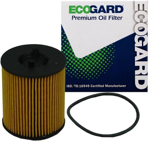 ECOGARD X5309 Premium Cartridge Engine Oil Filter for Conventional Oil Fits Cadillac Catera 3.0L 1998-2001 | Saturn Vue 3.0L 2002-2003, L300 3.0L 2001-2005, LS2 3.0L 2000, LW300 3.0L 2001-2003 in Saudi Arabia