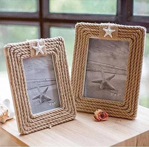 حبل الجوت الملتوي مقاس 1/2 بوصة، 3 جدائل من حبل القنب الطبيعي العتيق للتعليق أو الحرف اليدوية، ديكور منزلي، مناظر طبيعية، بحري - 100 قدم (0.5) in Kuwait