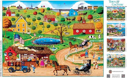 MasterPieces 300 Piece EZ Grip Jigsaw Puzzle - Fall Finds - 18"x24" in Saudi Arabia