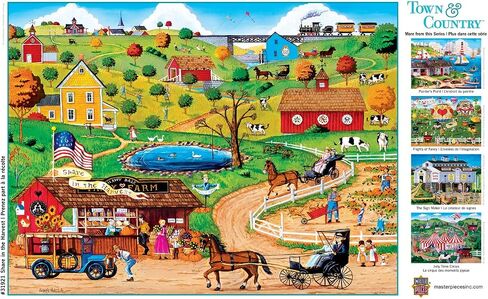 MasterPieces 300 Piece EZ Grip Jigsaw Puzzle - Fall Finds - 18"x24" in Saudi Arabia