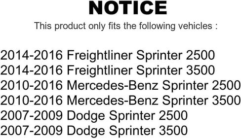 مجموعة نهاية قضيب ربط التوجيه الأمامي لـ Sprinter 2500 Mercedes-Benz 3500 Freightliner Dodge 3500XD KTR-101947 in Saudi Arabia