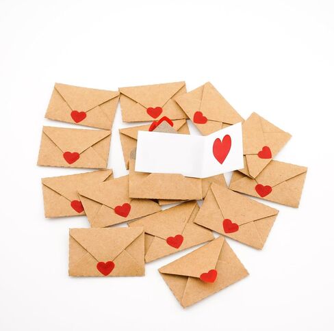 Blank Cards and Envelopes, Mini love cards for her, Romantic cards for him, gifts for husband, Father's Day Card, Love Notes for her, Long distance relationship gifts, I love you gifts for him in Saudi Arabia