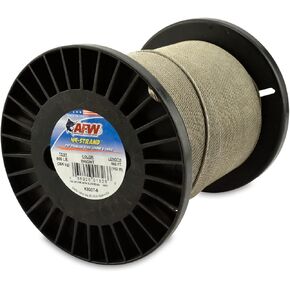 American Fishing Wire 49 Strand, 7x7 Stainless Steel Leader Cable - Strong Heavy Duty Fishing Wire for Shark and Up to 900lb test