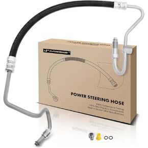 A-Premium Power Steering Hose Pressure Hose Line Assembly Compatible with Jeep Wrangler 2003-2006 TJ 2003/2005-2006 2.4L Pump To Gear/Rack Pinion