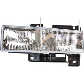 TYC Left Headlight Assembly Compatible with 1994-2002 Chevrolet GMC C/K
