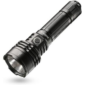 sofirn C8L Rechargeable Flashlight with 3100 Lumens, Tactical Flashlight Up to 531m, IPX8 Waterproof, for Emergency, Heavy Duty, Search and Outdoor Use