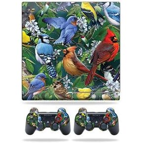 Skin Compatible with Sony Playstation 3 PS3 Slim + 2 Controllers – Backyard Gathering | MightySkins Protective, Durable, and Unique Vinyl Decal wrap Cover | Easy to Apply, Remove | Made in The USA