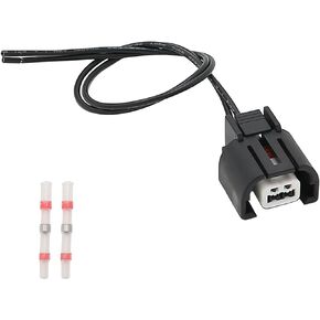 A/C Compressor Control Valve Plug CV Wiring Harness Connector Replacement Compatible with Genesis G80 G90 Accent Azera Elantra Equus Santa Fe Kia Cadenza Forte Optima Rio Sedona Sorento Soul Telluride in Saudi Arabia