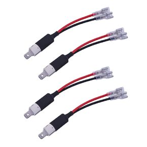 H1 LED استبدال المصباح ذكر التوصيل محول ديود واحد الأسلاك توصيل الكابلات الخطوط