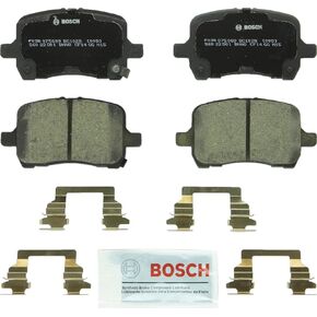 BOSCH BC1028 QuietCast Premium Ceramic Disc Brake Pad Set - Compatible With Select Chevrolet Cobalt, HHR, Malibu; Pontiac G5, G6, Pursuit, Solstice; Saturn Ion, Sky; FRONT