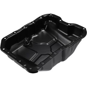 X AUTOHAUX 1 Pcs Oil Pan Replacement No.4884665AF Fit for Jeep Compass 2007-2017 Iron Black