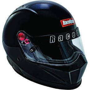 RaceQuip Full Face Helmet VESTA20 Series Snell SA2020 Rated Gloss Black Large 286005