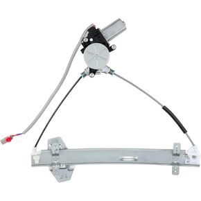 FINDAUTO Power Window Regulator Front Right Passenger Side with Motor fits for 2001-2005 for Honda Civic 2 Door Coupe 72210S5PA02, 722150S5PA03 741-301