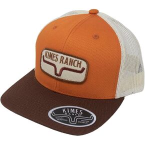 Kimes Ranch Unisex Rolling Trucker 6-Panel Mesh Back Adjustable Snapback Hat