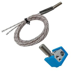 MK10 Hotend Kit with Silicone Sock and 24V 50W Ceramic Cartridge Heater for 3D Printer Extruder Upgraded Accessories