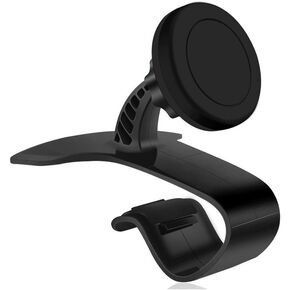 navor Magnetic Car Phone Holder - Universal Dashboard Car Mount with Strong Magnet - Compatible with iPhone 14, 14P, 13, 13P, 12, Galaxy S23, S23+, S22 & All Smartphones - Black