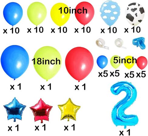 HEETON Two Infinity and Beyond Backdrop Buzz Banner Light Year Cake Top لعبة مستوحاة من قصة عيد الميلاد الثاني بالونات إكليل لوازم الحفلات ديكورات الصور لخلفية فتاة صبي طفل in Kuwait