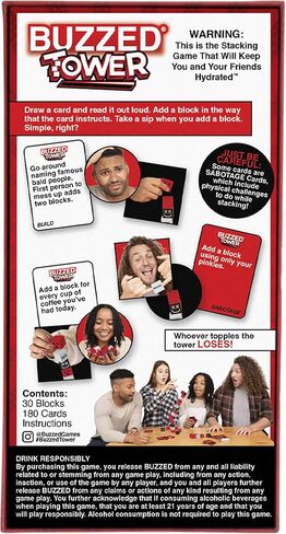 حزمة التوسعة Buzzed رقم 1 - لعبة الشرب التي ستجعلك أنت وأصدقاؤك تشربون الخمر - ألعاب حفلات البلياردو، وألعاب الحفلات الصيفية in Kuwait
