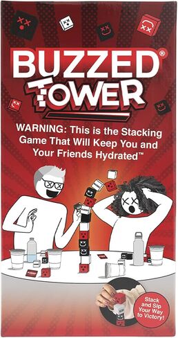 حزمة التوسعة Buzzed رقم 1 - لعبة الشرب التي ستجعلك أنت وأصدقاؤك تشربون الخمر - ألعاب حفلات البلياردو، وألعاب الحفلات الصيفية in Kuwait