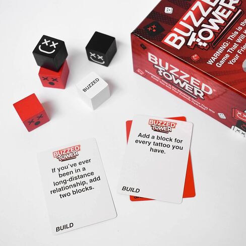 حزمة التوسعة Buzzed رقم 1 - لعبة الشرب التي ستجعلك أنت وأصدقاؤك تشربون الخمر - ألعاب حفلات البلياردو، وألعاب الحفلات الصيفية in Kuwait