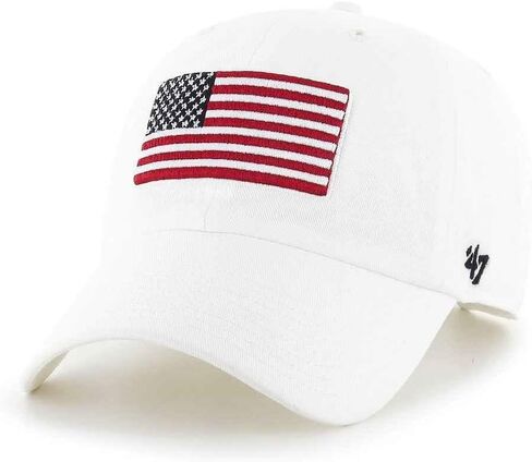'47 NCAA Operation Hat Trick Clean Up Hat with Side Embroidery, White, One Size in Saudi Arabia