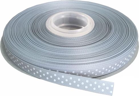 5/8 Inch Wide 50 Yards Polka Dot Grosgrain Ribbons Peach in Saudi Arabia