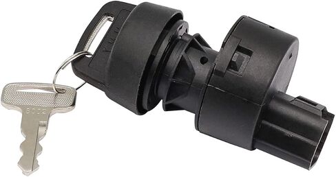 Key Switch Assembly 3 Position On/Off Replacement Ignition Switch with 2 Standard Keys, Suitable for Yamaha G22, G29 Drive, Drive 2 Gas Golf Cart OEM# JW6-H2510-00/JW6-H2510-20-00 in Saudi Arabia