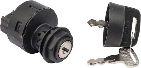 Key Switch Assembly 3 Position On/Off Replacement Ignition Switch with 2 Standard Keys, Suitable for Yamaha G22, G29 Drive, Drive 2 Gas Golf Cart OEM# JW6-H2510-00/JW6-H2510-20-00 in Saudi Arabia