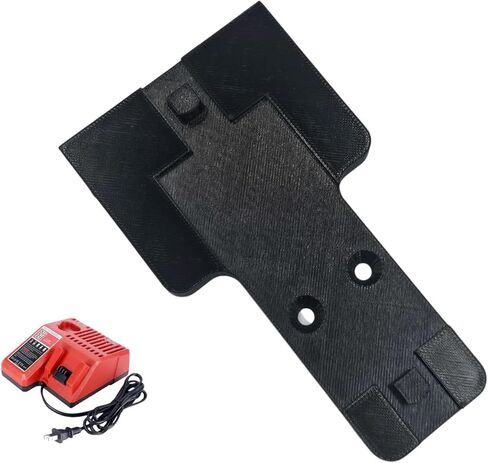 حامل حائط لشاحن ميلووكي M12/M18، يناسب موديلات 12/18 فولت، أسود in Kuwait