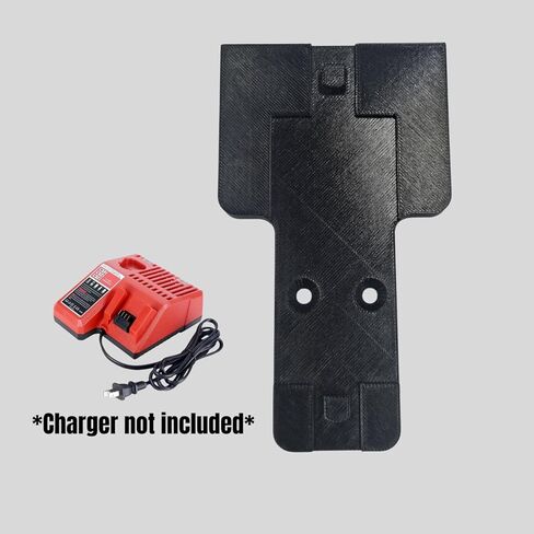 حامل حائط لشاحن ميلووكي M12/M18، يناسب موديلات 12/18 فولت، أسود in Kuwait