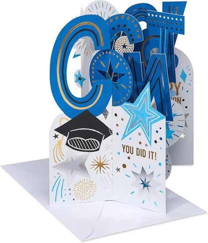 American Greetings Pop Up Graduation Card (You Did It) in Saudi Arabia