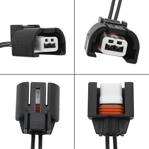 A/C Compressor Control Valve Plug CV Wiring Harness Connector Replacement Compatible with Genesis G80 G90 Accent Azera Elantra Equus Santa Fe Kia Cadenza Forte Optima Rio Sedona Sorento Soul Telluride in Saudi Arabia