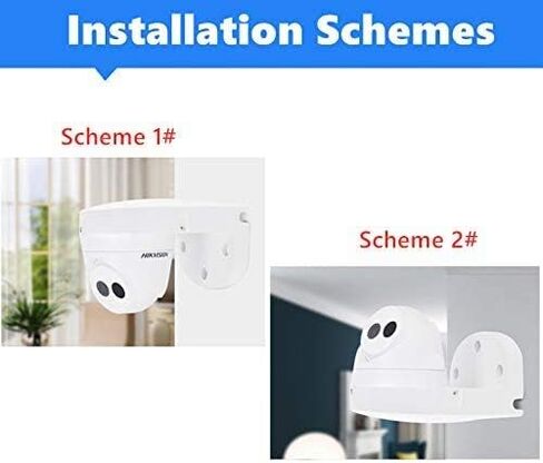 كاميرا قبة أمنية عالمية مصنوعة من سبائك الألومنيوم على الحائط ودعامة تثبيت خارجية وداخلية لكاميرا المراقبة CCTV Hikvision Dahua قبة PTZ in Kuwait