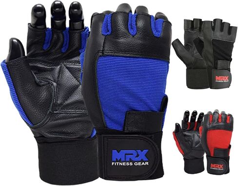 MRX Weight Lifting Gloves Gym Fitness Exercise Bodybuilding Workout Powerlifting in Saudi Arabia
