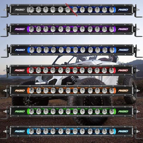 Rigid Radiance Plus SR-Series LED Light, 8 Option RGBW Backlight, (20) in Saudi Arabia