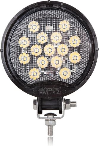 مصباح عمل LED Maxxima MWL-19-A أسود أسود مستدير 15 (675 لومن) in Saudi Arabia