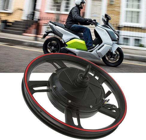 16in Electric Wheel Hub Motor 48 72V 500W 3500W Fat Tire Cycling Disc Brake Motor for Electric Bicycles Scooters Go Karts Electric Bicycle Hub Motor Kit Electric Wheel Hub Motor El in Saudi Arabia