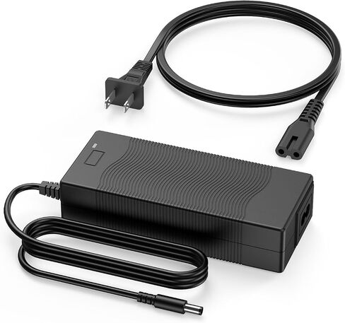 شاحن سكوتر كهربائي 42 فولت 2 أمبير، شهادة UL، DC-1 Prong متوافق مع GOTRAX GXL V2، G2، G3، G4، Apex، Glider، XR Elite، XR Ultra 36V بطارية ليثيوم أيون in Kuwait
