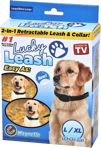 As Seen On Tv Lucky Leash Collar-Large/X-Large in Saudi Arabia