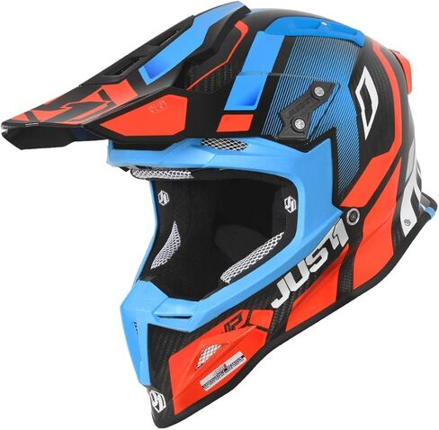 Just1 Racing J12 Vector Carbon Fiber MX Off-Road Motocross Motorcycle Helmet in Saudi Arabia