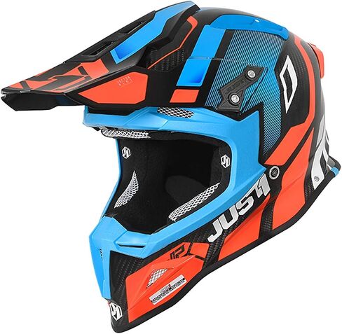 Just1 Racing J12 Vector Carbon Fiber MX Off-Road Motocross Motorcycle Helmet in Saudi Arabia