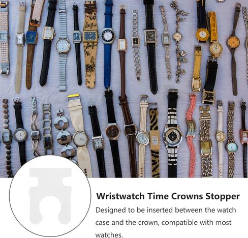 Wristwatch Time Battery Saver 0. 6mm watch time crowns stopper: watches for men 1000pcs watch fitting tool watch repair eyeglass repair kit accessory watch repair kit Watchmaker Tool in Saudi Arabia
