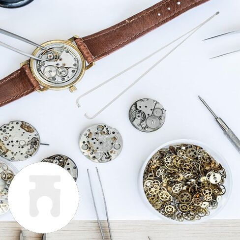 Wristwatch Time Battery Saver 0. 6mm watch time crowns stopper: watches for men 1000pcs watch fitting tool watch repair eyeglass repair kit accessory watch repair kit Watchmaker Tool in Saudi Arabia