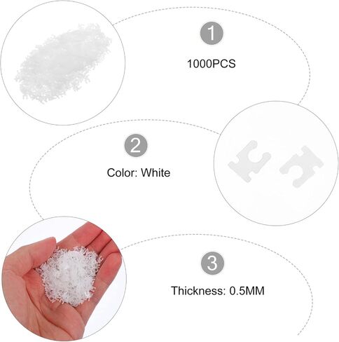 Wristwatch Time Battery Saver 0. 6mm watch time crowns stopper: watches for men 1000pcs watch fitting tool watch repair eyeglass repair kit accessory watch repair kit Watchmaker Tool in Saudi Arabia